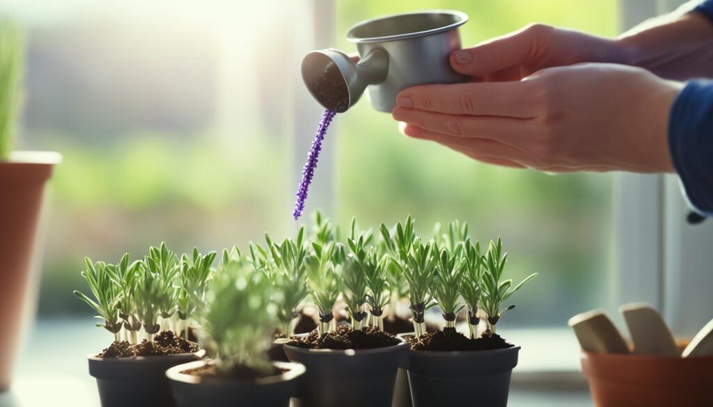 Caring for Lavender Seedlings