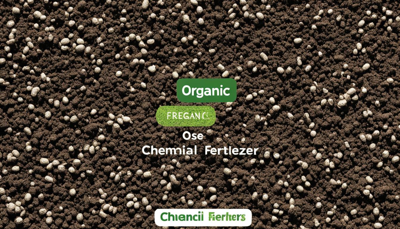 Chemical vs organic fertilizers