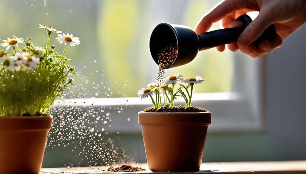 Growing chamomile at home