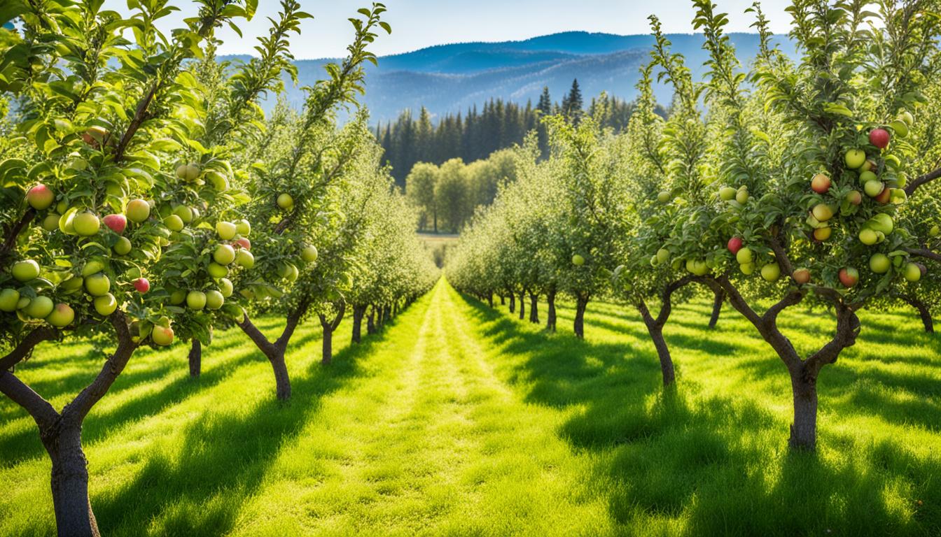 How to grow apple trees