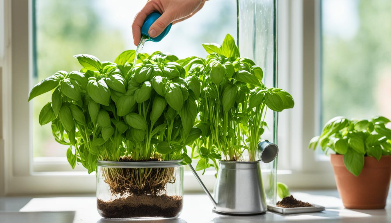 How to grow basil from cuttings