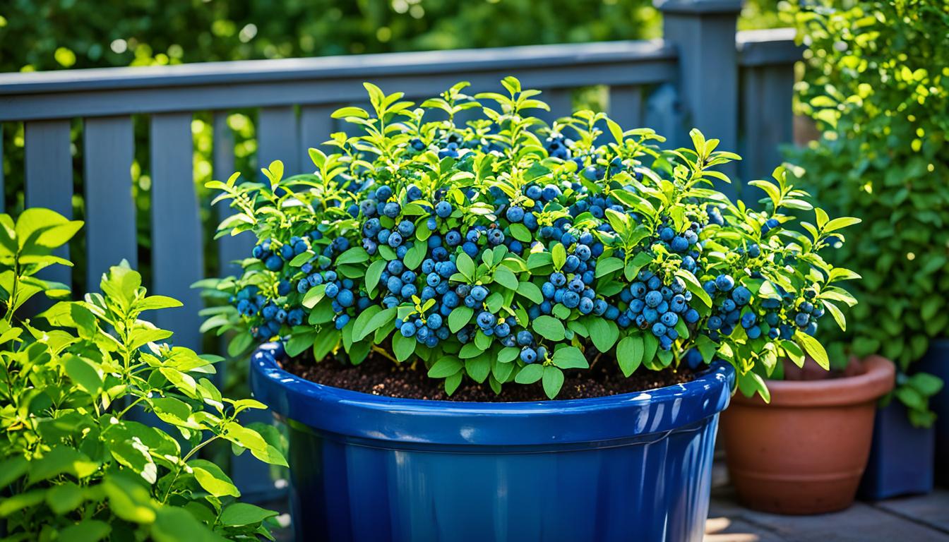 How to grow blueberries in containers