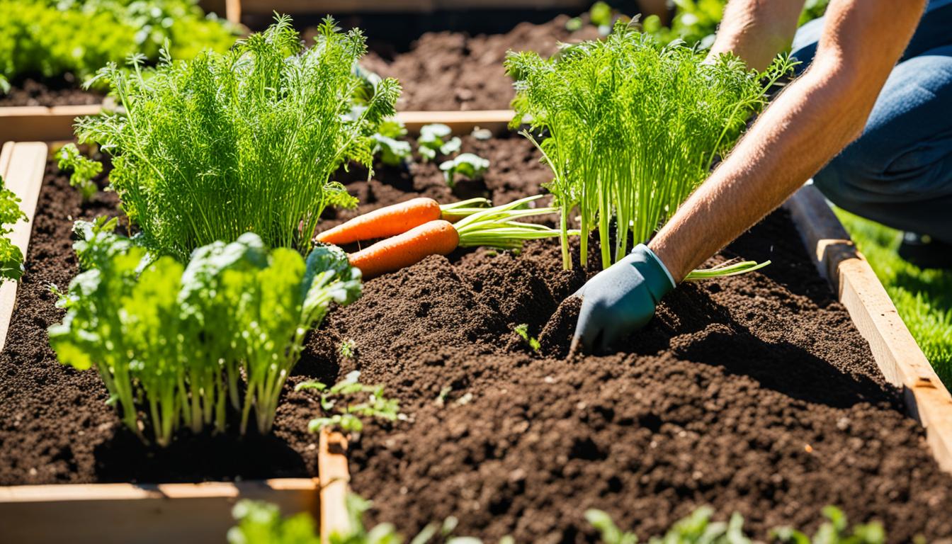 How to grow carrots in raised beds