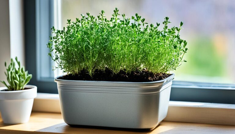 How to grow thyme in a windowsill garden