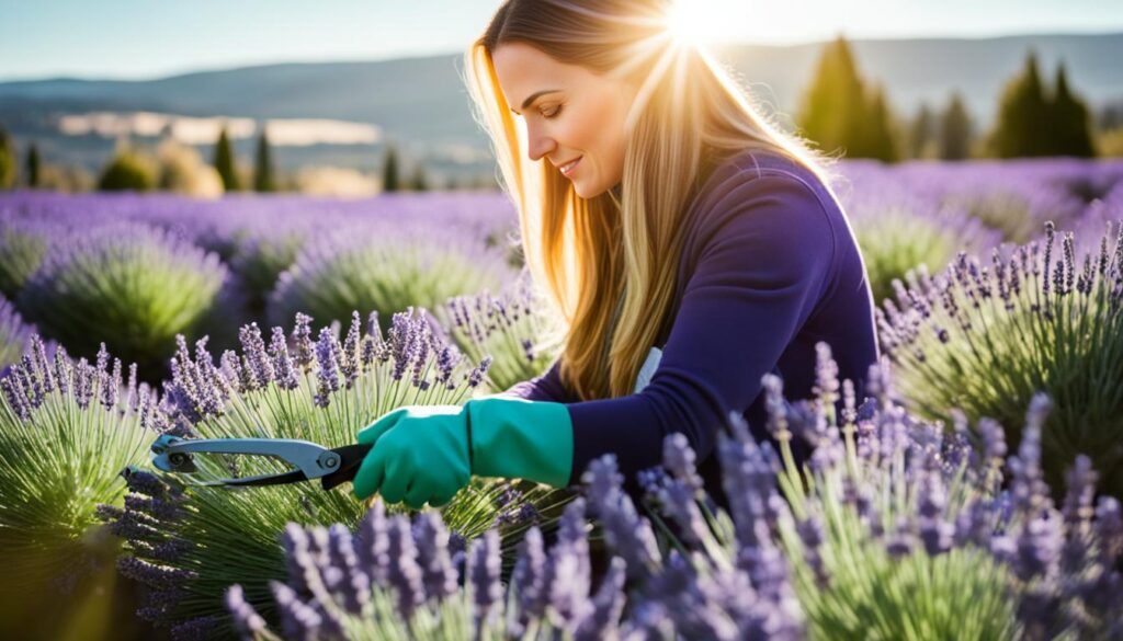 Maintaining Lavender Plants