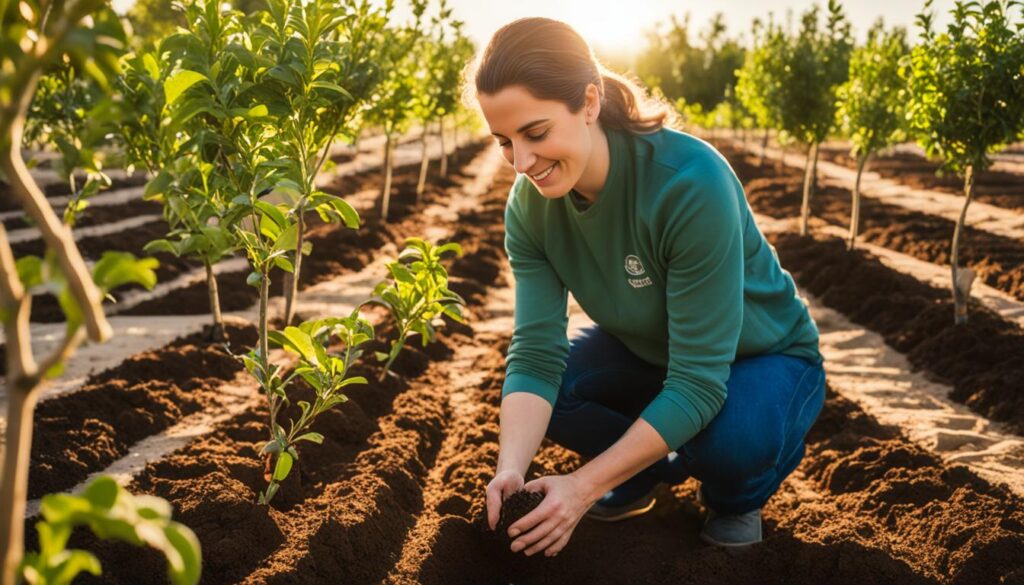 Planting Pomegranate Trees