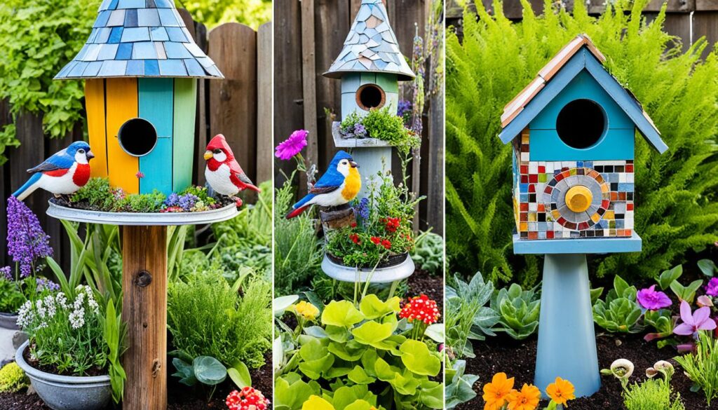 Upcycled Garden Decorations