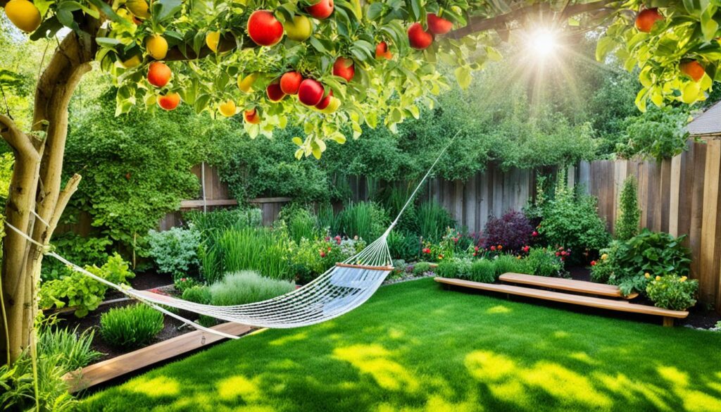 backyard food forest