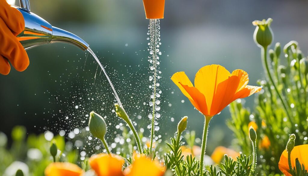 care tips for california poppy plants