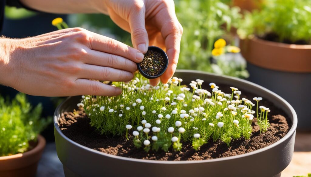 chamomile planting tips