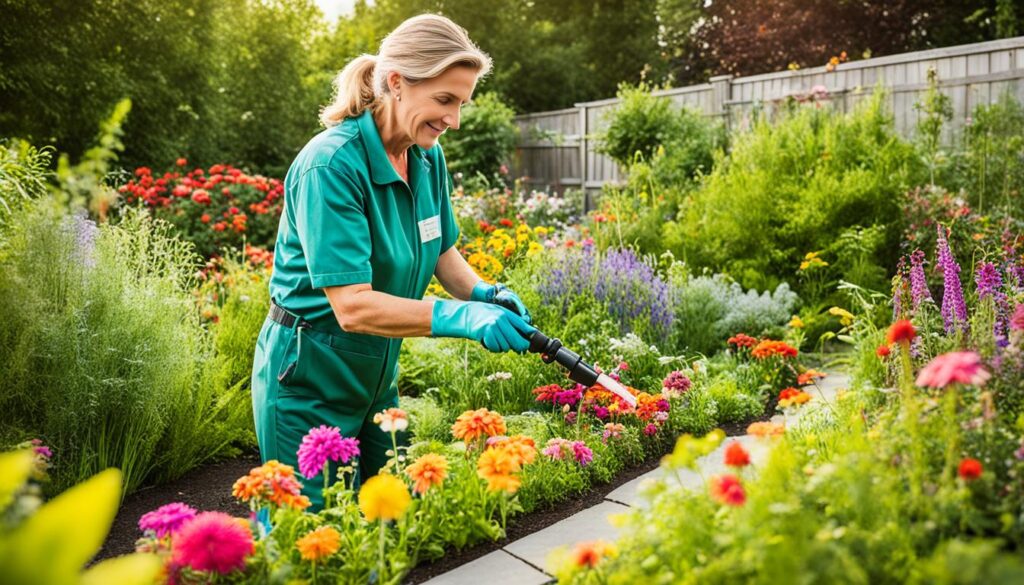 controlling insects in the garden