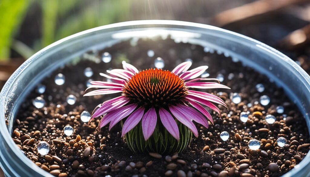 echinacea seed starting tips