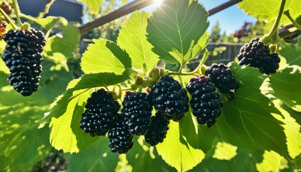 growing mulberries in your garden