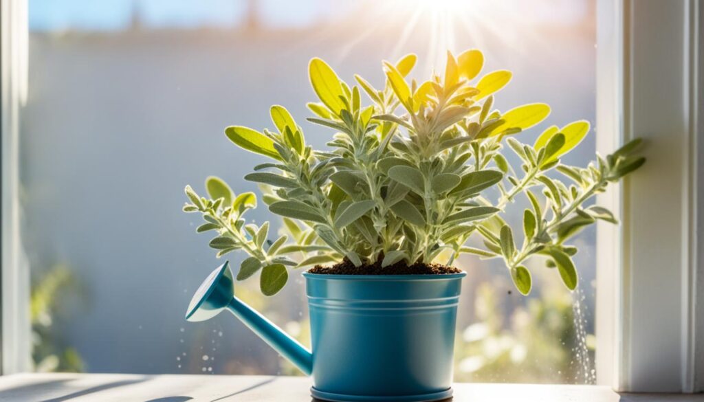 growing sage in your kitchen garden