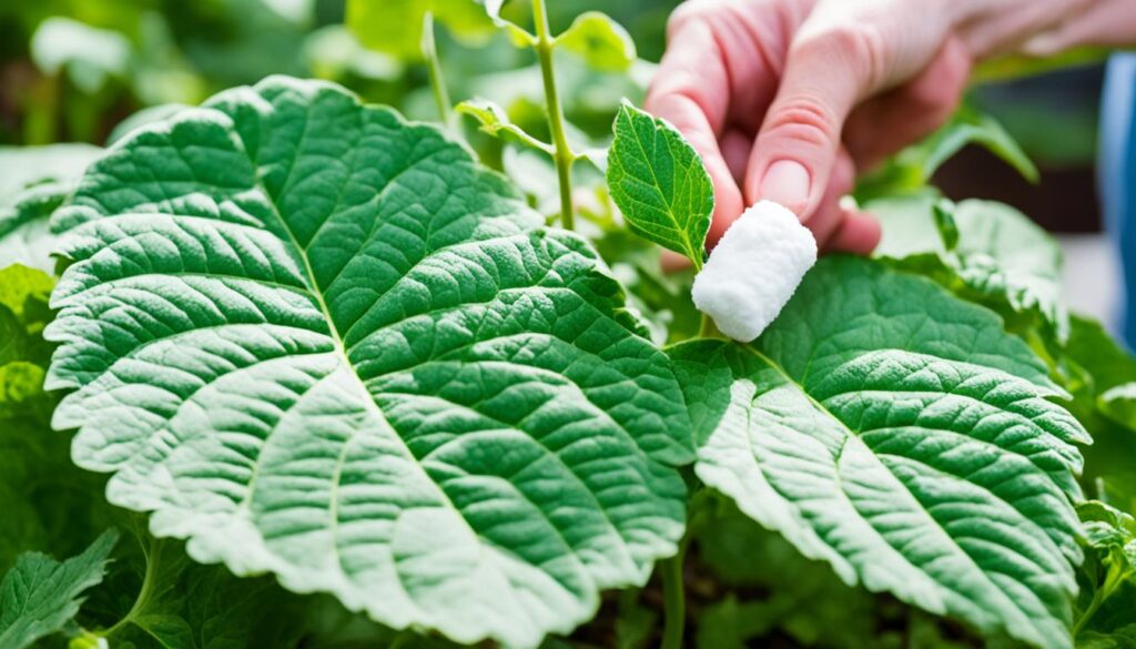 harvesting marshmallow