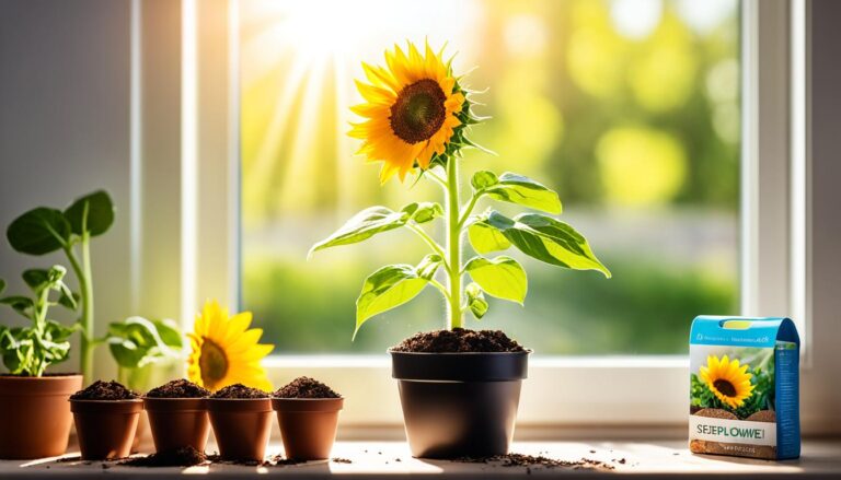 how to grow sunflowers in a pot