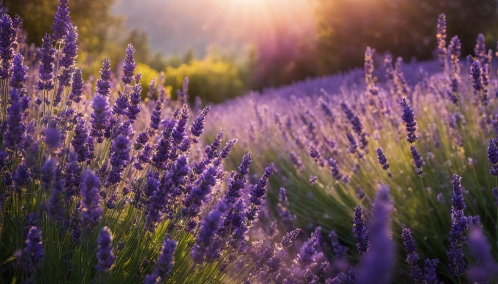 lavender therapeutic garden plants