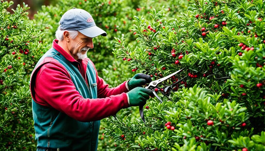 lingonberry pruning best practices