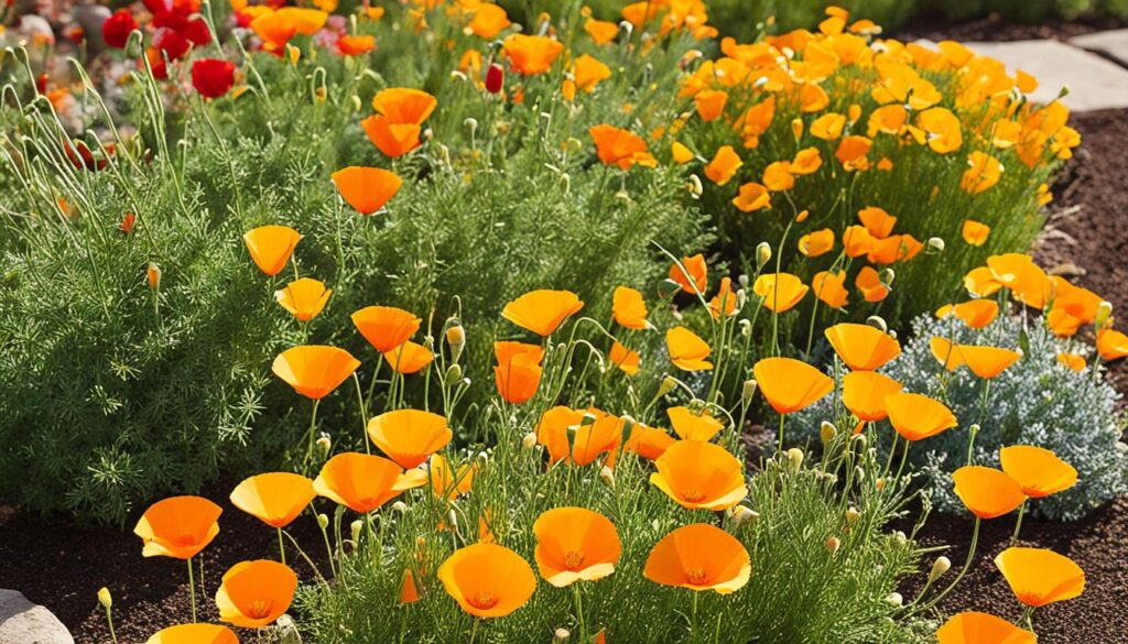 optimal conditions for california poppy growth