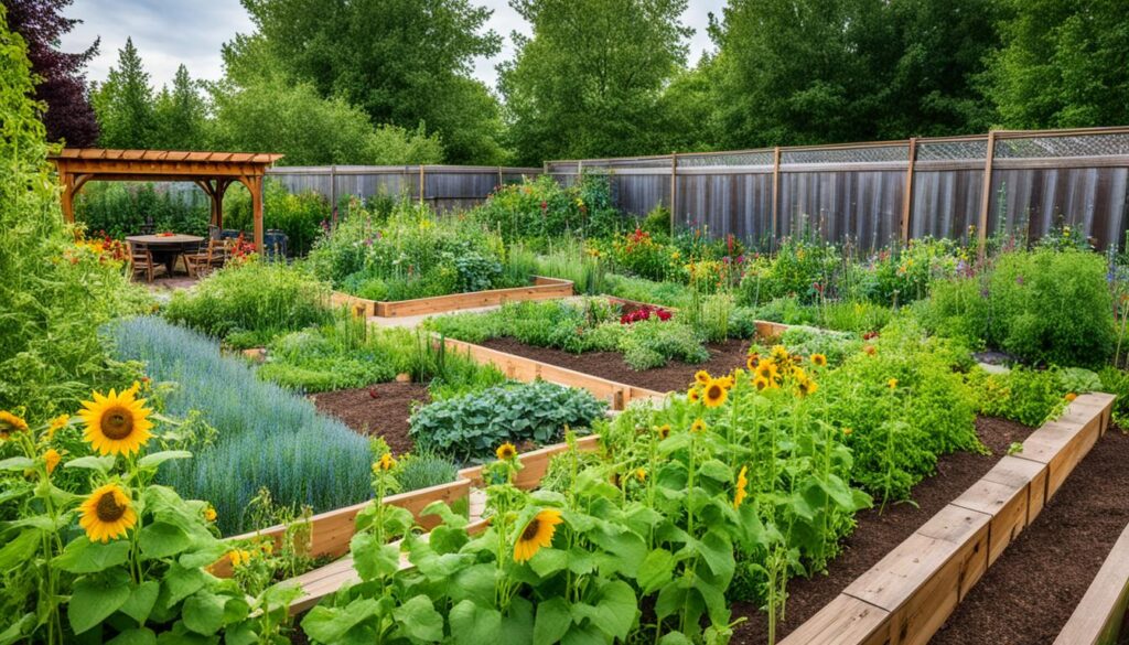 organic gardening image