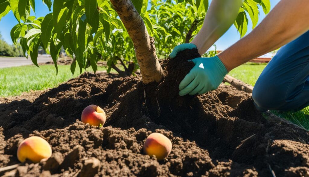 peach tree maintenance guide