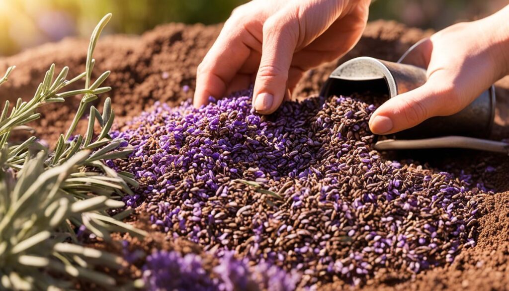 planting lavender seeds