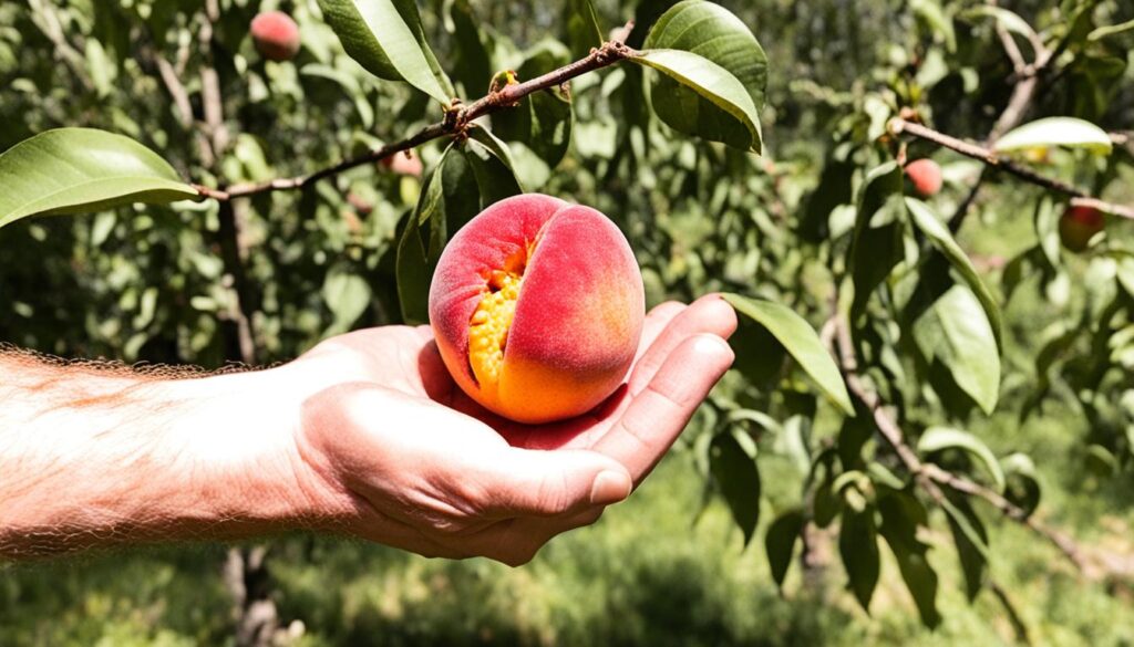 planting peach pits