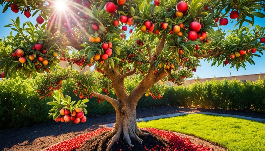 pomegranate tree fertilizer