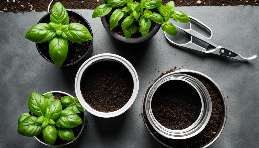 propagate basil from clippings