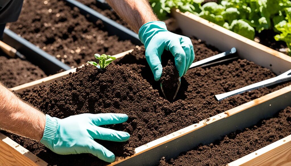 raised garden bed construction