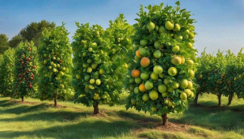 uncomplicated fruit trees