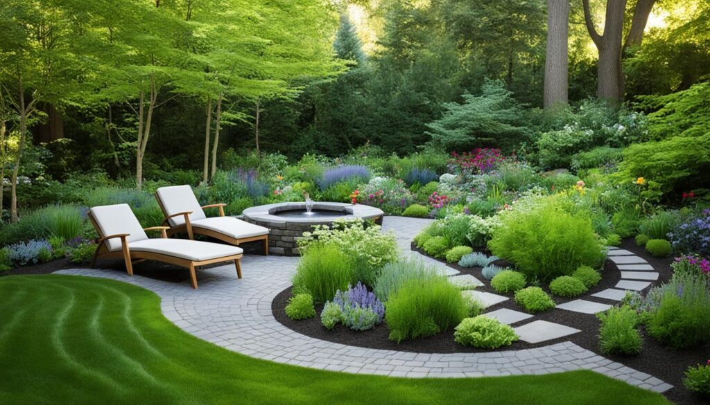 creating a therapeutic outdoor space