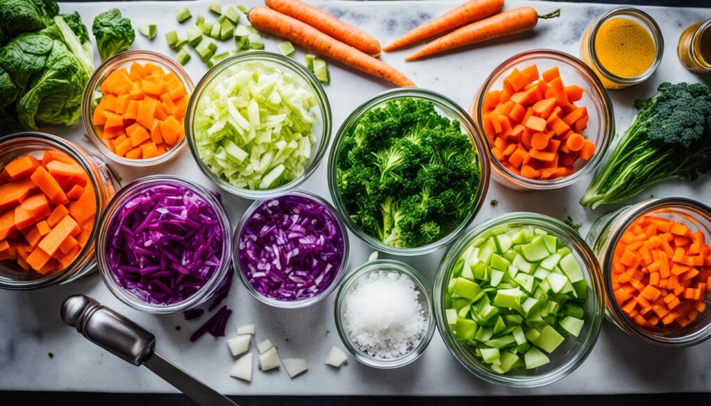 fermenting vegetables