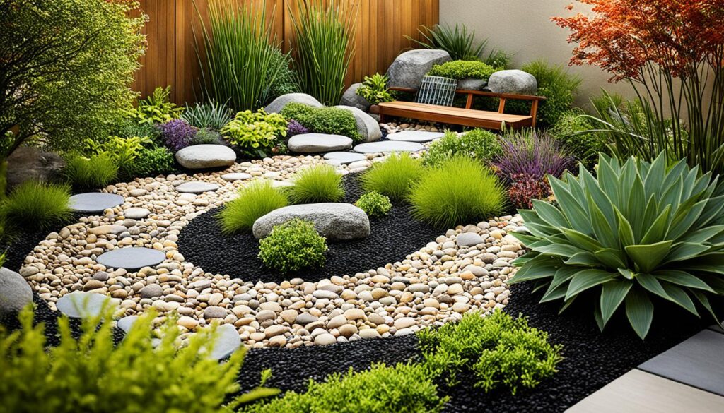 therapeutic garden elements